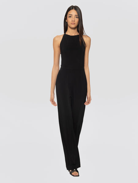 Jumpsuit Tuta Nera Max Mara MAX MARA MM Stretch Jersey Jumpsuit