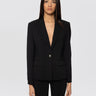 PINKO-Giacca Blazer in Cady Tecnico Nero-TRYME Shop
