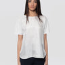 MAX MARA MM-Blusa Girocollo in Seta Bianco-TRYME Shop