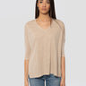 NOTSHY-T-shirt Stile Poncho in Lino Emilie Naturale-TRYME Shop