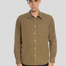 NORSE PROJECTS-Camicia in Cotone Tinta in Capo Verde-TRYME Shop