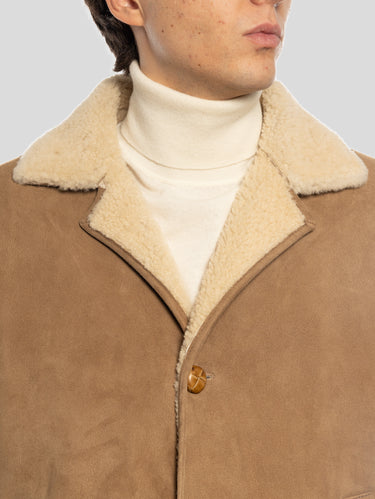 Blouson en mouton Malatesta vison