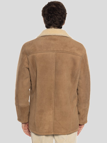 Blouson en mouton Malatesta vison
