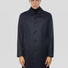 LATORRE-Soprabito in Lana Anti Goccia Blu-TRYME Shop