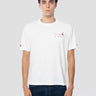MC2 SAINT BARTH-T-shirt con Ricamo Levateje Er Vino Bianco-TRYME Shop