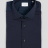 XACUS-Camicia Active Shirt in Twill Blu-TRYME Shop