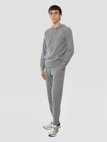 Pantalon jogger Trafalgar en laine gris