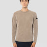 RRD-Maglione Girocollo in Ciniglia Sandalo-TRYME Shop