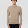 ALPHA STUDIO-Maglione in Lana e Cashmere Greige-TRYME Shop