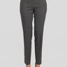 MAISON SECRÈTE-Pantaloni Dritti in Viscosa Antracite-TRYME Shop
