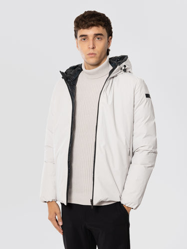 Reversible Hoodie Jacket White