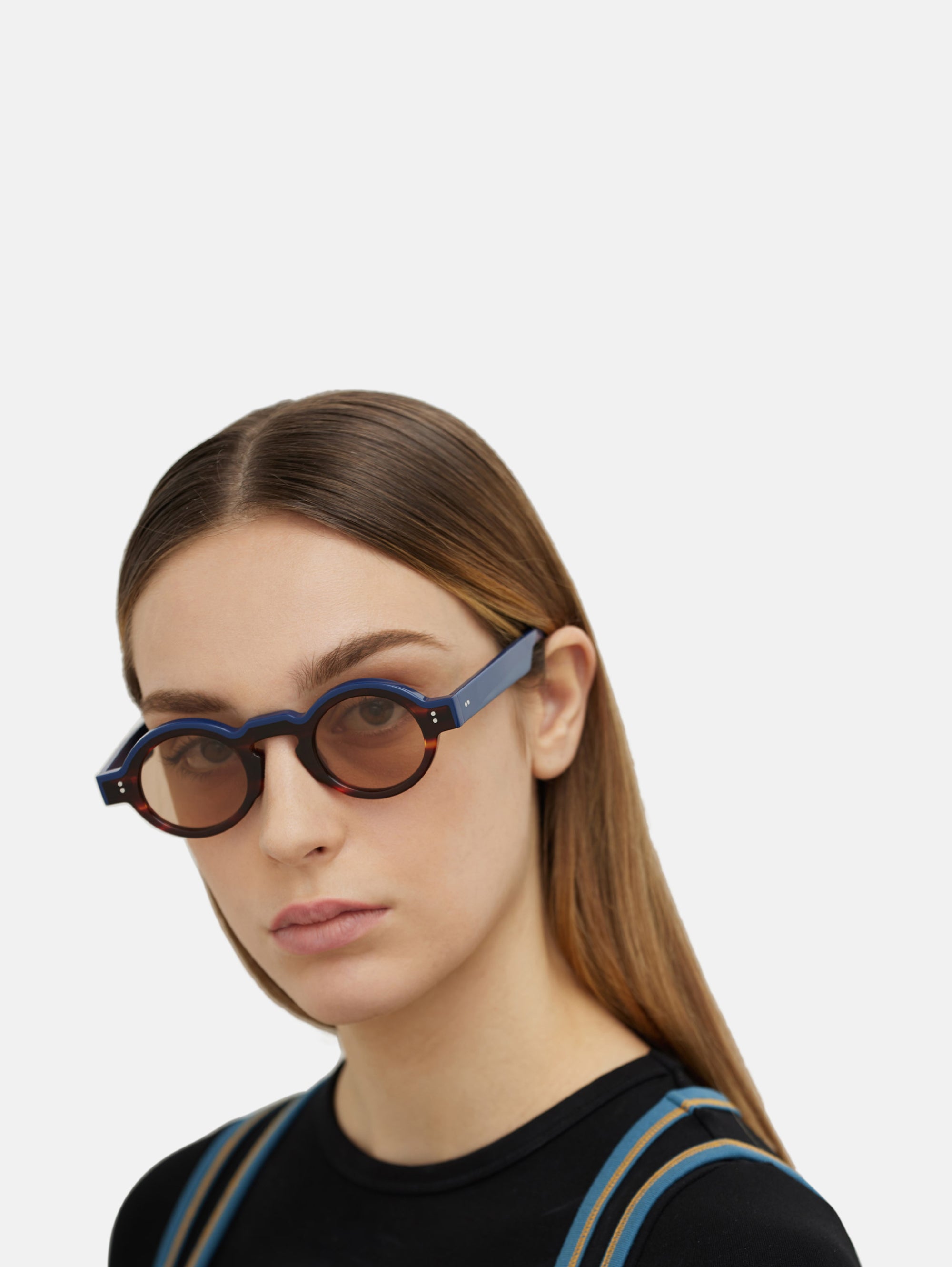 Mirafiori Havana and Blue sunglasses