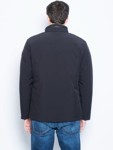 Field Jas in Softshell Membranen Zwart