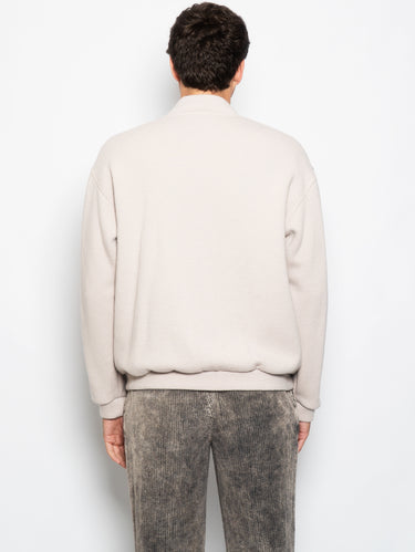 Bomber en Maille Tofolo Sable