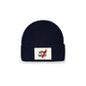 AFTER LABEL-Cappello a Coste con Logo Blu-TRYME Shop