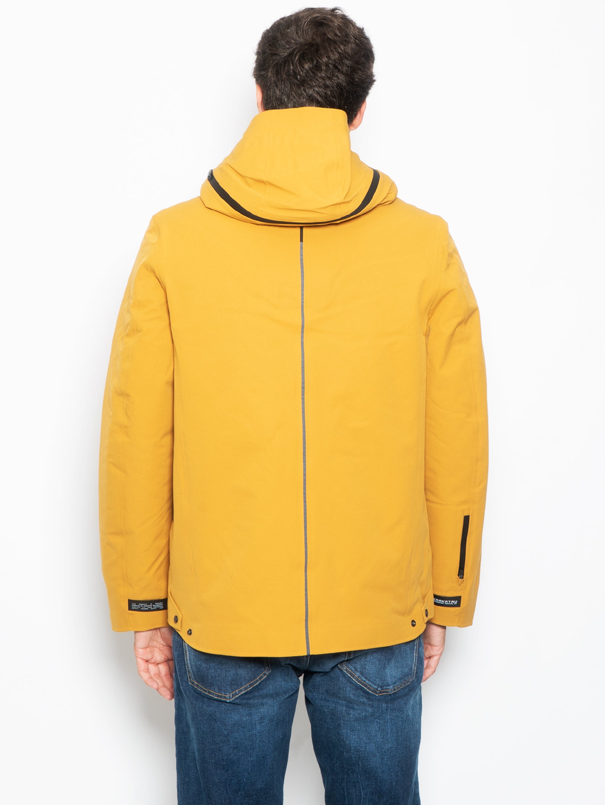 Three in One Bicep Yellow Short Jacket