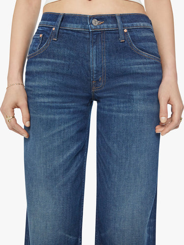 Low-Waist-Jeans mit weitem Bein Superior Dunkelblau