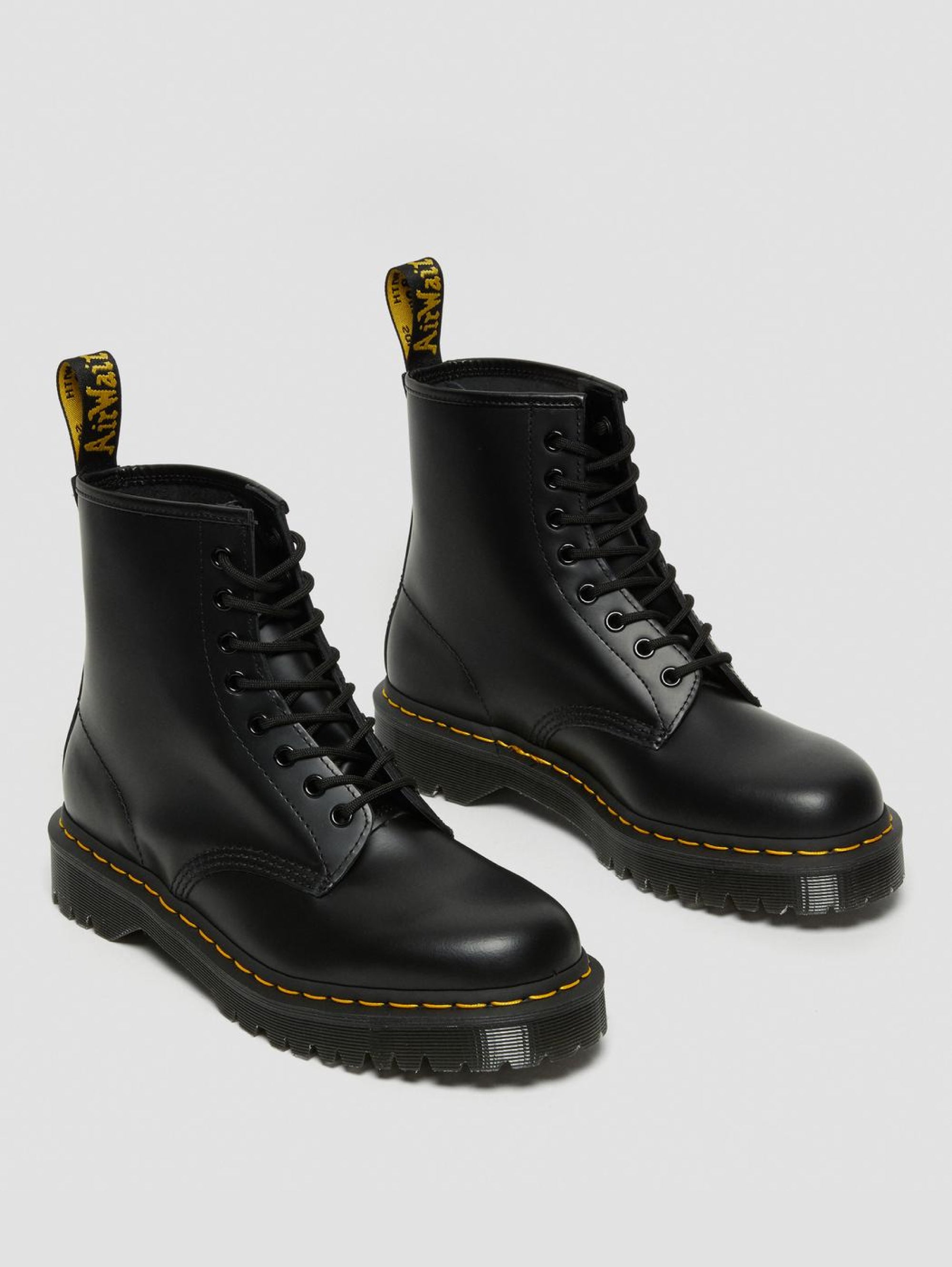 Bex Black Medium Lace-up Boot