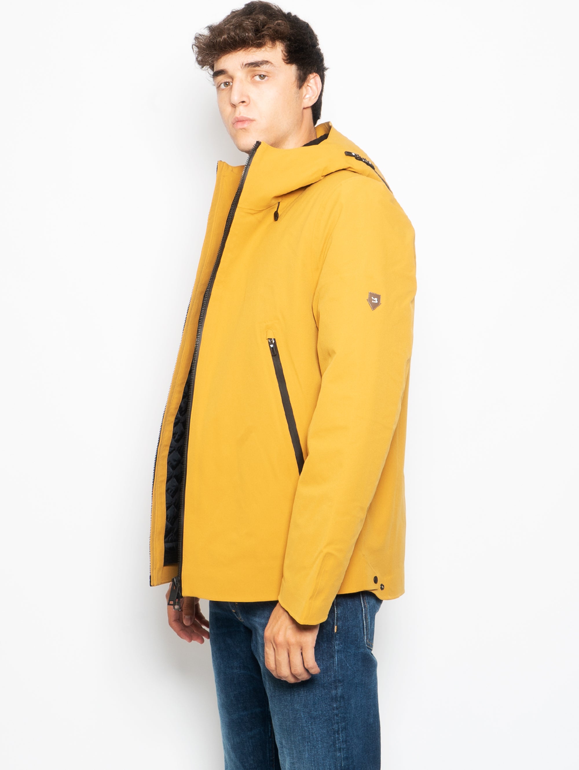 Three in One Bicep Yellow Short Jacket