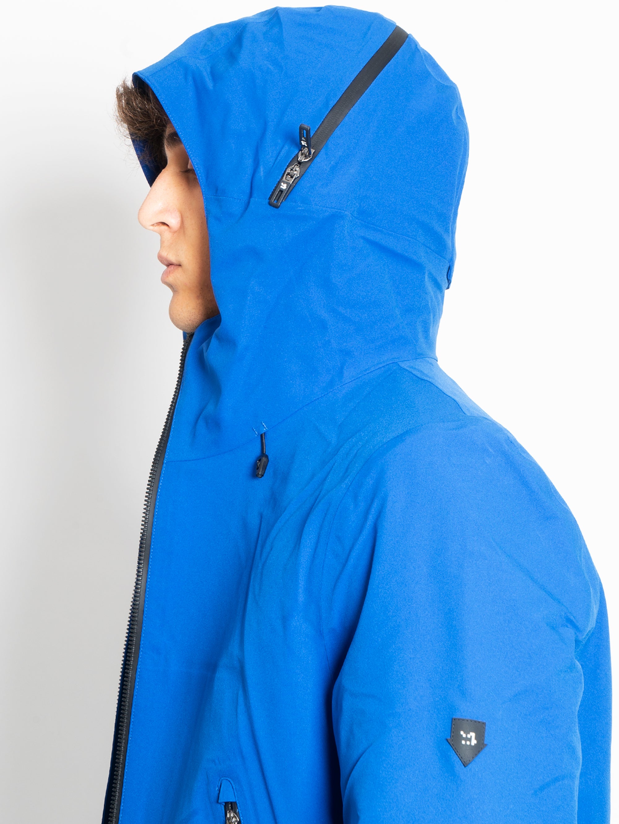 Three in One Bicep Short Jacket Electric Blue