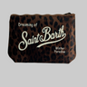 MC2 SAINT BARTH-Pochette Aline Leopardato Marrone-TRYME Shop