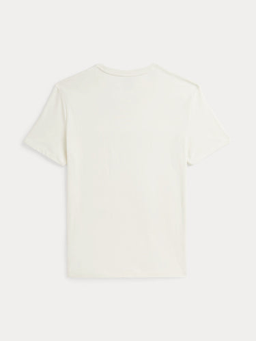T-shirt Girocollo Custom Slim Fit Crema