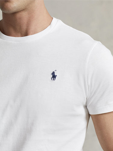 T-shirt basique en coton blanc