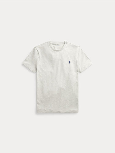 Basic T-shirt van Katoen Grijs