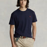 RALPH LAUREN-T-shirt in Cotone Basica Inchiostro-TRYME Shop