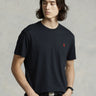 RALPH LAUREN-T-shirt in Cotone Basica Nero-TRYME Shop