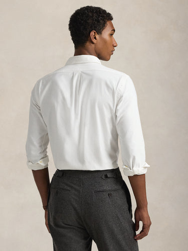 Oxford-Hemd Slim Fit Weiß