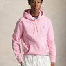 RALPH LAUREN-Felpa con Cappuccio in Misto Cotone Rosa-TRYME Shop