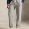 RALPH LAUREN-Pantaloni Joggers in Misto Cotone Grigio-TRYME Shop