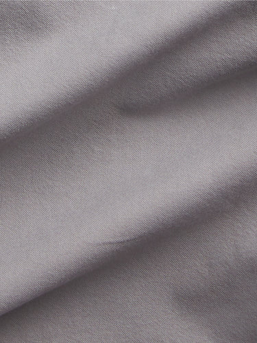 Slim Fit Oxford-Hemd aus Baumwolle Grau