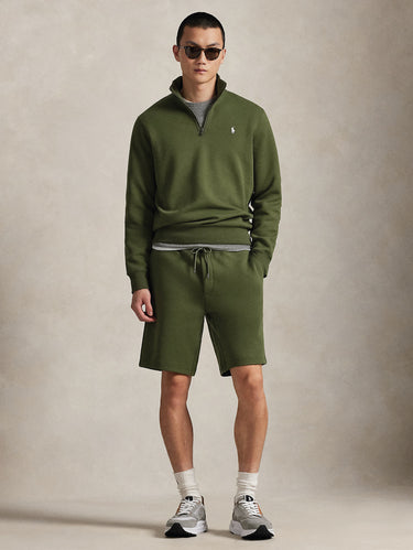 Short en maille double vert