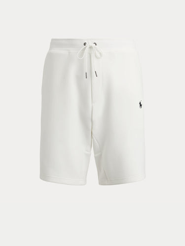 Shorts en maille double blanc