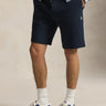 RALPH LAUREN-Shorts in Maglia Doppia Blu-TRYME Shop