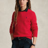 RALPH LAUREN-Maglia Girocollo in Soffice Misto Alpaca Rosso-TRYME Shop