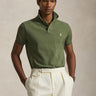 RALPH LAUREN-Polo Maniche Corte in Cotone Verde-TRYME Shop