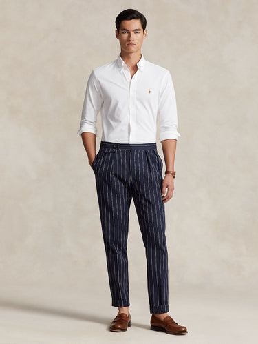 Camicia Knit Oxford Bianco