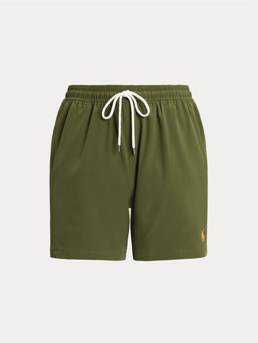 Badeboxer Traveler Stretch Olivgrün