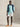 Camicia in Lino Custom Fit Verde Acqua