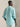 Camicia in Lino Custom Fit Verde Acqua