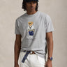 RALPH LAUREN-T-shirt con Stampa Polo Bear Grigio-TRYME Shop