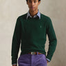 RALPH LAUREN-Maglia Girocollo in Lana Verde-TRYME Shop