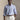 RALPH LAUREN-Camicia in Lino Custom Fit a Righe Blu/Bianco-TRYME Shop