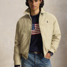 RALPH LAUREN-Giacca Sportiva in Twill con Imbottitura Beige-TRYME Shop