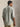 Camicia in Lino Custom Fit a Righe Verde/Bianco