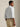 Camicia in Lino Custom Fit a Righe Bianco/Celeste