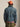 Gefütterte Denim-Truckerjacke aus Fleece in blauer Waschung